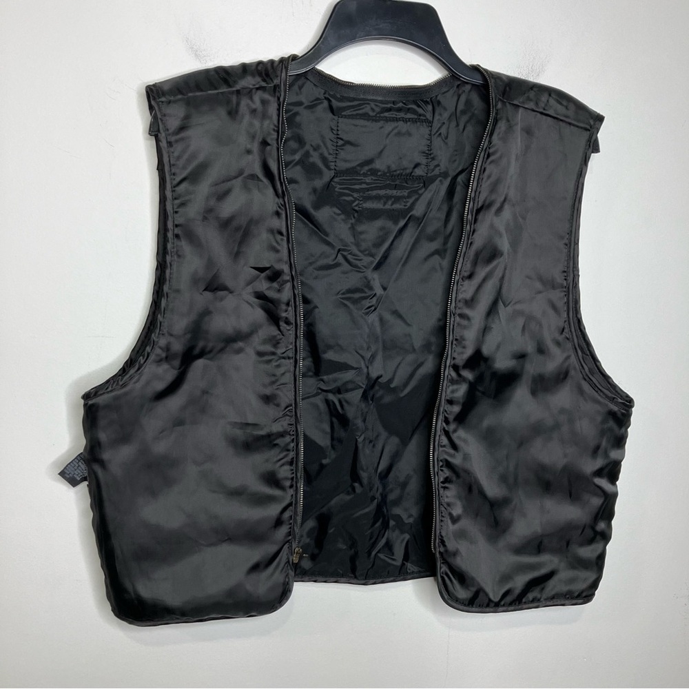 Wilsons zip in insulated vest black size medium